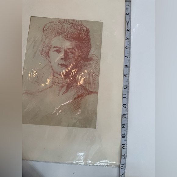 “Portrait of Jane Avril” Sealed Vintage Print by Henri de Toulouse-Lautrec - Picture 9 of 10